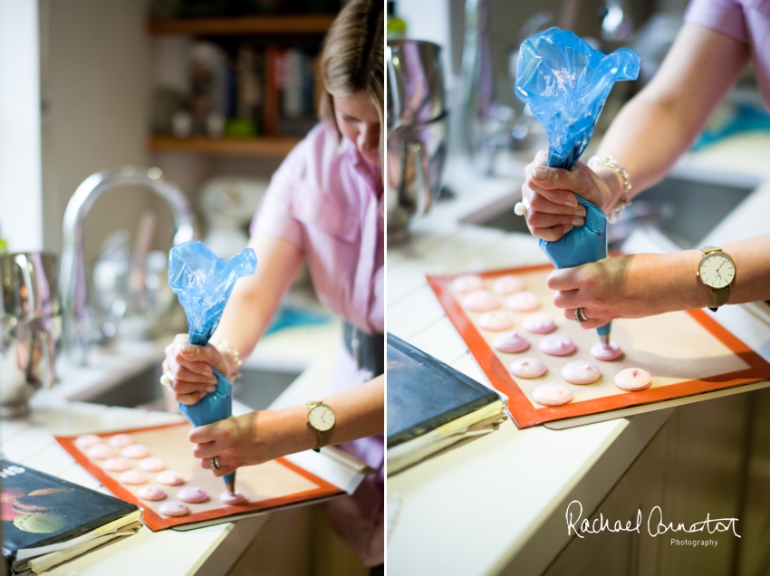 Professional colour photograph of creative inspiration baking shoot at Maison des Macaron at Market Harborough by Rachael Connerton Photography